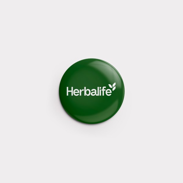 Mini-Button "Herbalife" 32 mm (Garden)