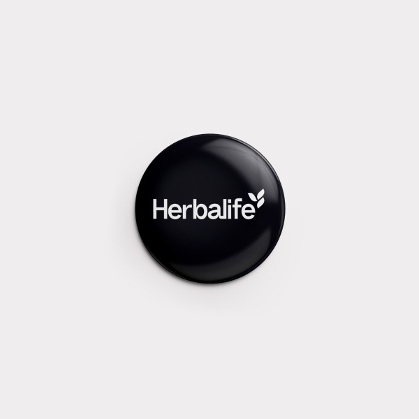 Mini-Button "Herbalife" 32 mm (Nightsky)