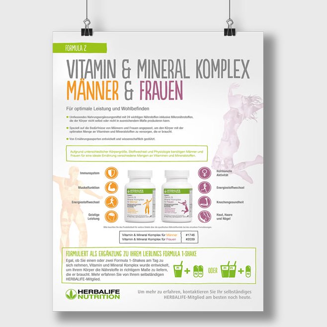 Vitamin & Mineral Komplex Männer & Frauen
